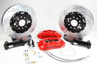 Baer Brakes 84-87 Chevrolet Corvette 14in Pro+ Rear SDZ Brake Kit - Hugger Orange