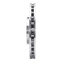 R1 Concepts R1 04-07 Volvo V70 Front Right Drilled & Slotted Silver Brake Rotor