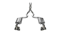CORSA Performance Corsa 2015-2017 Ford Mustang GT 5.0 3in Cat Back Exhaust Polish Quad Tips (Sport)