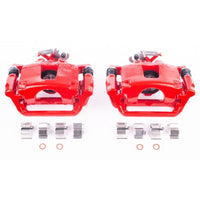 PowerStop Power Stop 12-16 Chrysler Town & Country Rear Red Calipers w/Brackets - Pair