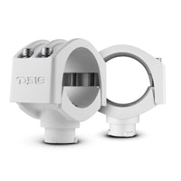 DS18 Tube Mounting Clamp 3in 2.75in 2.5in 2.25in Rubber Adapter For NXL-X and CF-X Towers White