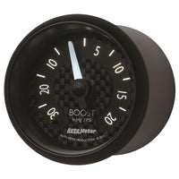 Autometer GT Series 52mm Mechanical 30 In Hg/20 psi Vacuum/Boost Gauge