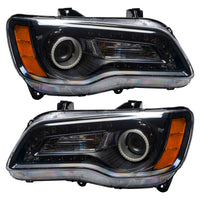 ORACLE Lighting Oracle 11-14 Chrysler 300C SMD HL - Black - NON HID - Orange