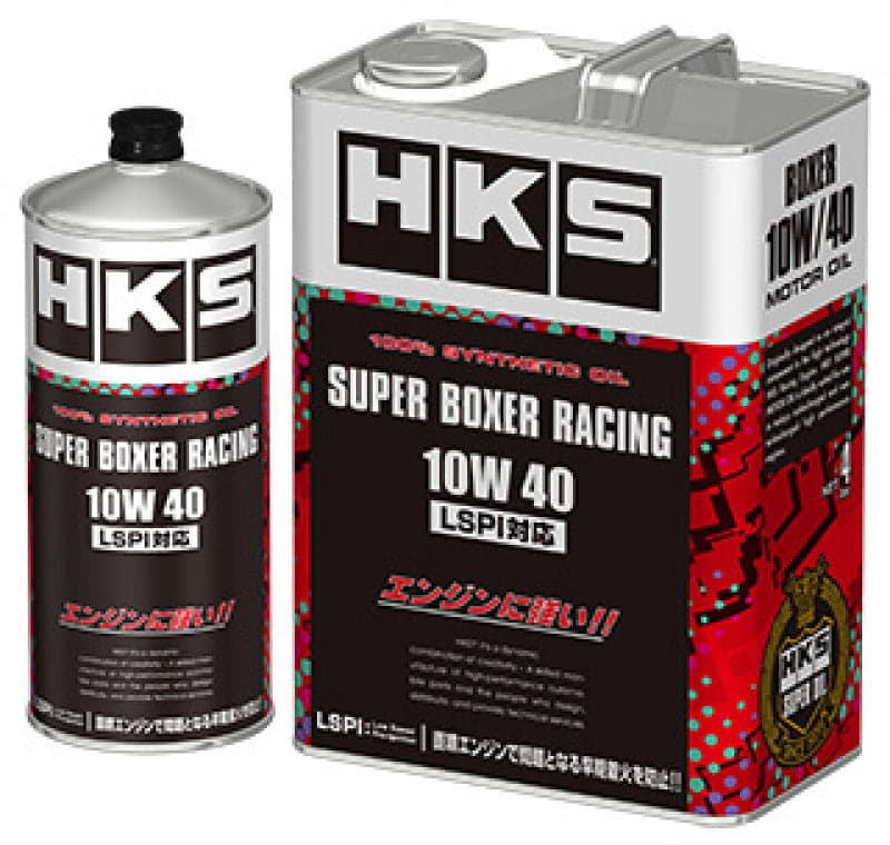HKS 52001-AK131 SUPER BOXER RACING OIL 10W-40 4L