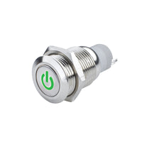 ORACLE Lighting Oracle Power Symbol On/Off Flush Mount LED Switch - Green