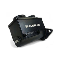 Baer Brakes GM/Ford 1-1/8in Bore Remaster 2-Bolt Left Port Master Cylinder Assembly - Black