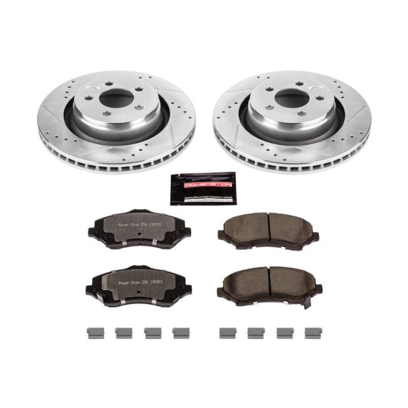 PowerStop Power Stop 09-11 Dodge Nitro Front Z36 Truck & Tow Brake Kit