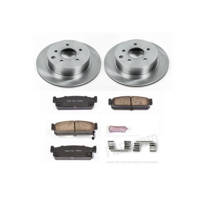PowerStop Power Stop 93-97 Infiniti J30 Rear Autospecialty Brake Kit
