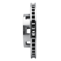 R1 Concepts R1 75-93 Dodge W200 Front Right Drilled & Slotted Silver Brake Rotor
