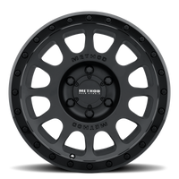 Method Wheels Method MR305 NV 18x9 +25mm Offset 5x150 116.5mm CB Gloss/Matte Black Street Loc Wheel
