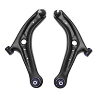 SuperPro 13-17 Ford Fiesta Complete Front Lower Control Arm Kit (Caster Increase)
