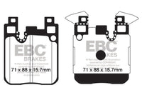 EBC Racing 16-18 BMW M2 3.0L Turbo RP-X Rear Brake Pads
