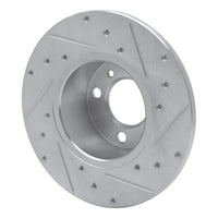 R1 Concepts R1 77-83 BMW 320I (USA/Canada) Front Left Drilled & Slotted Silver Brake Rotor