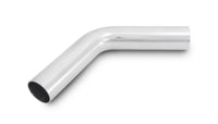 Vibrant 2in O.D. Universal Aluminum Tubing (60 degree Bend) - Polished