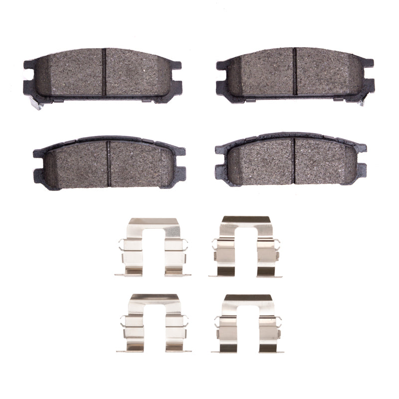 R1 Concepts R1 90-99 Subaru Impreza Rear Optimum OE Brake Pads & Hardware Kit