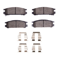 R1 Concepts R1 90-99 Subaru Impreza Rear Optimum OE Brake Pads & Hardware Kit