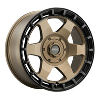 Weld Off-Road Ridge 20x9 - 8x170 BP - ET0 - 125.1mm CB - Satin Bronze Wheel (Black Ring)