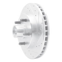R1 Concepts R1 1988-1994 Chevrolet C1500 Front Right Drilled & Slotted Silver Brake Rotor