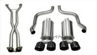 CORSA Performance Corsa 09-13 Chevy Corvette 6.2L V8 2.5in Sport Cat-Back Dual Rear Exit w/Twin 4.0in Pol Pro-Ser Tips