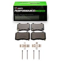 R1 Concepts R1 2004-2024 Cadillac CTS Rear R1 Performance Sport Pads & Hardware Kit
