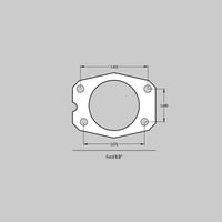Baer Brakes 14in Pro+ Rear SDZ Brake Kit - Black