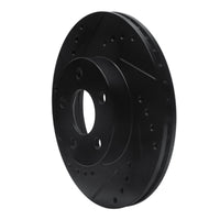 R1 Concepts R1 90-05 Buick Skylark Front Left Drilled & Slotted Black Brake Rotor