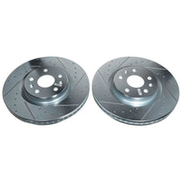 PowerStop Power Stop 20-21 Chevrolet Corvette Front Evolution Drilled & Slotted Rotor - Pair