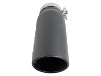 aFe Diesel Exhaust Tip Bolt On Black 4in Inlet x 5in Outlet x 15in