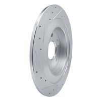 R1 Concepts R1 2021-2025 Acura TLX Rear Right Drilled & Slotted Silver Brake Rotor