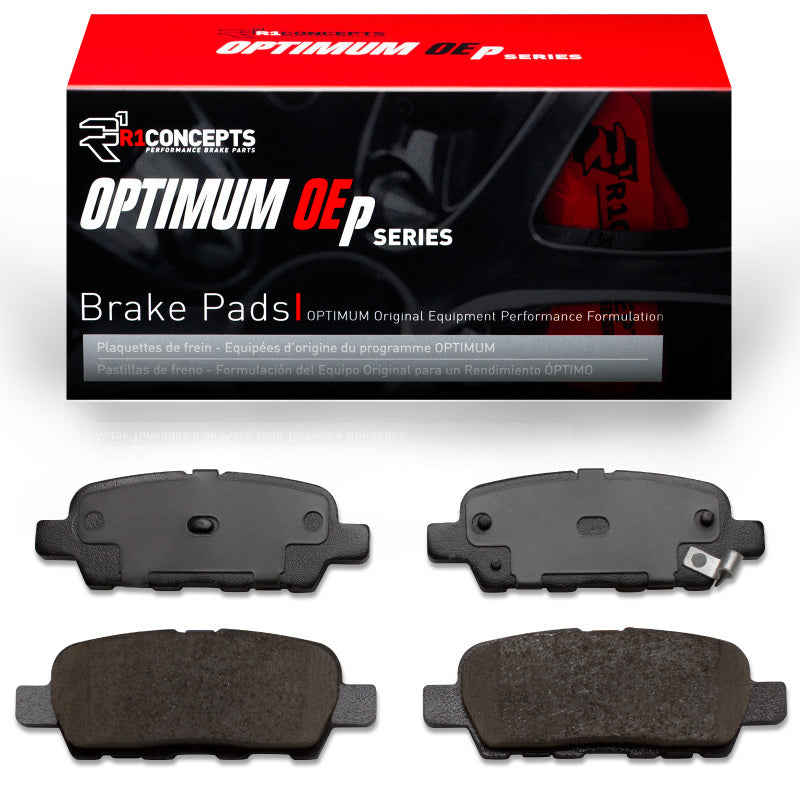 R1 Concepts R1 02-25 Infiniti EX35 Rear R1 Optimum OE Brake Pads