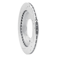 R1 Concepts R1 99-04 Chevrolet Tracker Front Right Drilled & Slotted Silver Brake Rotor