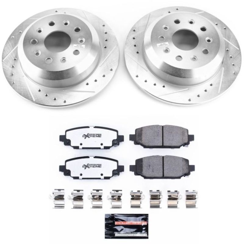 PowerStop Power Stop 18-19 Jeep Wrangler Rear Z36 Truck & Tow Brake Kit