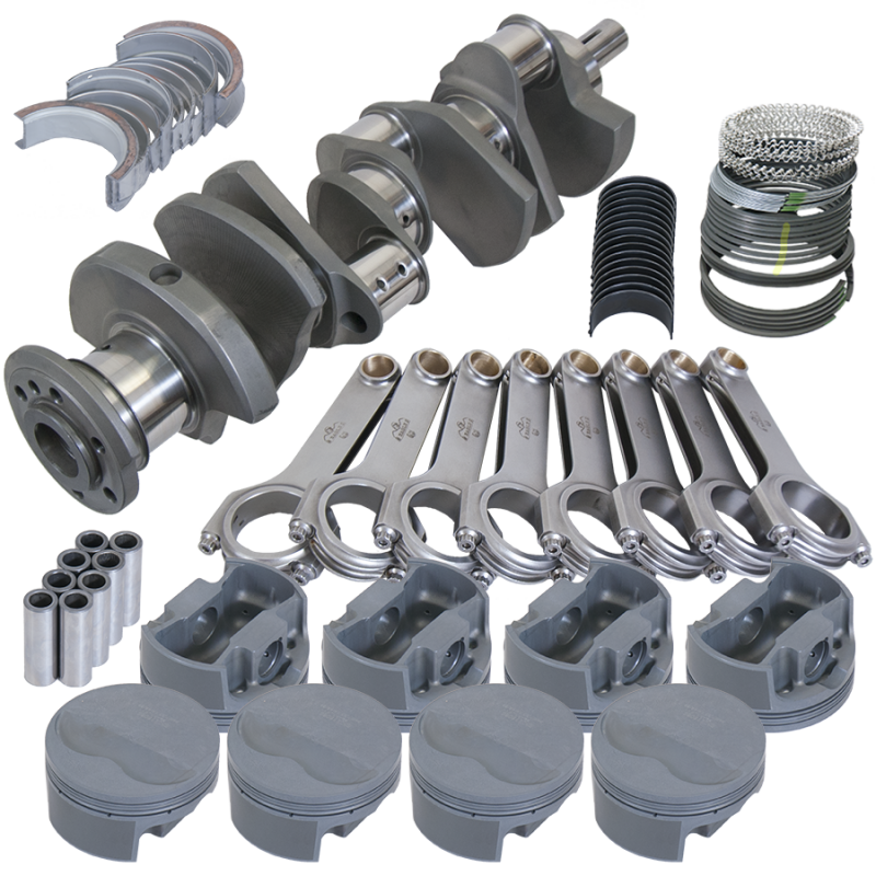 Eagle Pontiac 455 4.250in Crank 6.800in H-Beam -6cc Flat Top 4.155in Pistons Rotating Assembly