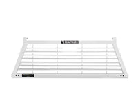BackRack 17-20 Ford F-250/350/450 SD Louvered Rack Frame ONLY (Req. HW) - White