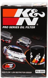 K&N Engineering K&N Oil Filter for Nissan/Ford/Toyota/Audi/Chevy/Subaru/VW/Porsche/BMW 3in OD x 5.063in H