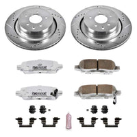 PowerStop Power Stop 07-08 Infiniti G35 Rear Z26 Street Warrior Brake Kit