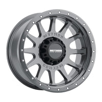Method Wheels Method MR605 NV 20x10 -24mm Offset 8x170 124.9mm CB Gloss Titanium Wheel