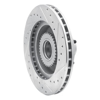 R1 Concepts R1 1991-1996 Buick Roadmaster Front Left Drilled & Slotted Silver Brake Rotor
