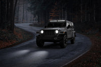Hella Universal Black Magic 40in Tough Double Row Curved Light Bar - Spot & Flood Light