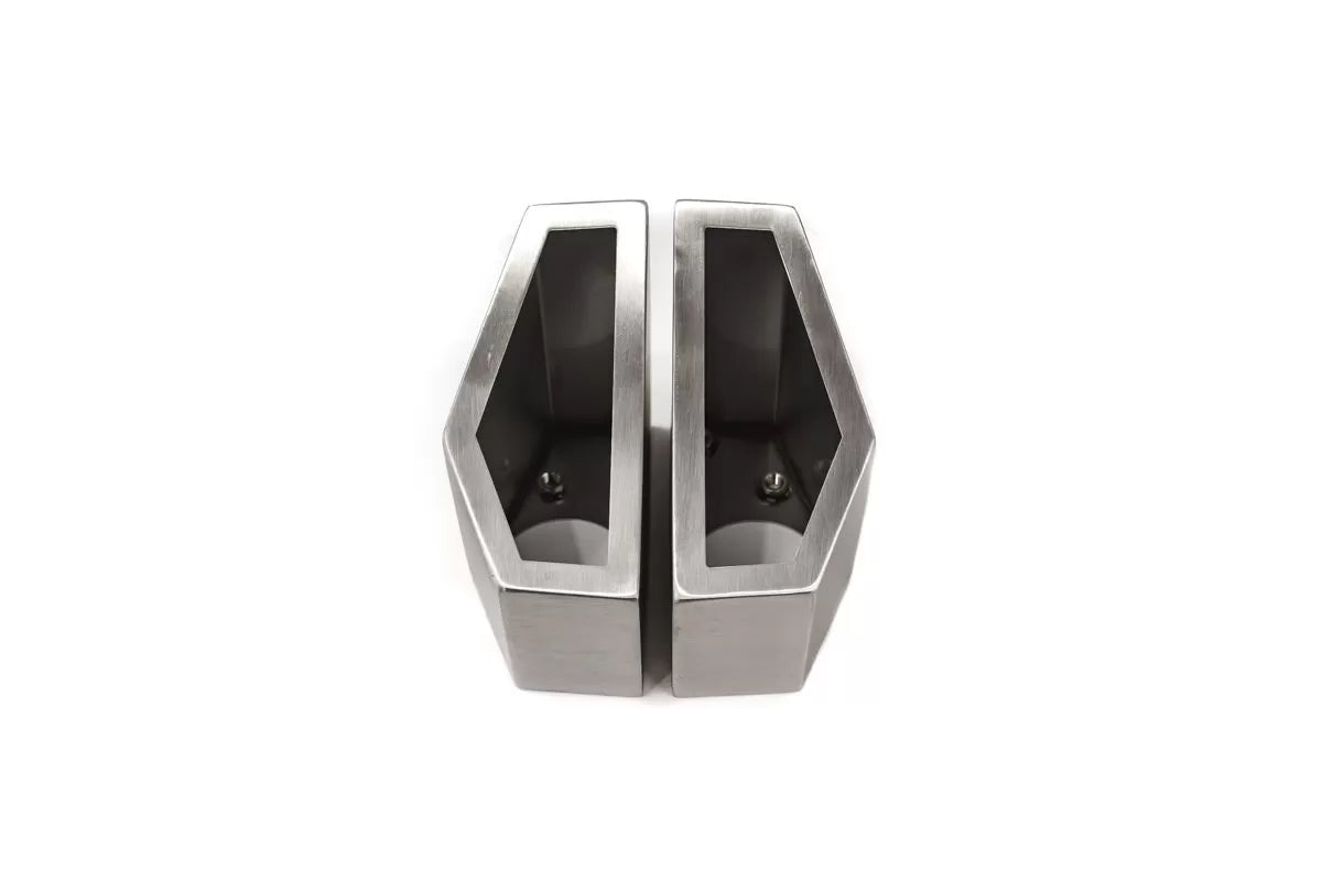 Agency Power AP-BRP-X3-170-TIP-SIL Silver Exhaust Tip Set for AP Exhaust ONLY Can-Am Maverick X3 Turbo |