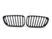 AUTOID BMW F22 F23 F87 Gloss Black Kidney Grilles (Inc. 218d, M235i, M240i & M2)