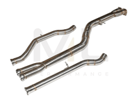 Active Autowerke BMW F80 F82 Exhaust Mid-Pipe - Non-resonated (M3 & M4)