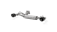 Akrapovic Abarth Stainless Steel Slip-On Exhaust System (Inc. 595, 595 C, Pista & Turismo)