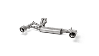 Akrapovic Abarth Stainless Steel Slip-On Exhaust System (Inc. 595, 595 C, Pista & Turismo)