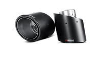 Akrapovic Abarth Titanium Tail pipe set (500 & 500C)