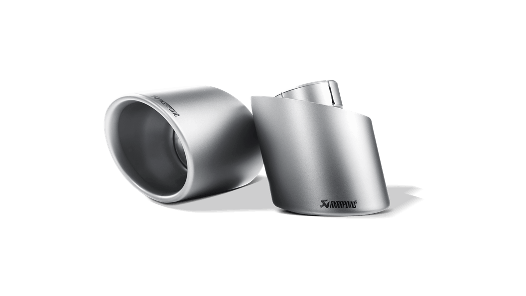 Akrapovic Abarth Titanium Tail pipe set (500 & 500C)