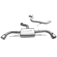 Cobra Exhaust Audi TT (Mk2) 1.8/2.0 TFSI (2WD) 2011-14 Cat-Back Performance Exhaust |