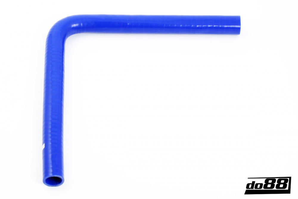 DO88 BLB90G22 Silicone Hose Blue 90 degree long leg 0,875'' (22mm)