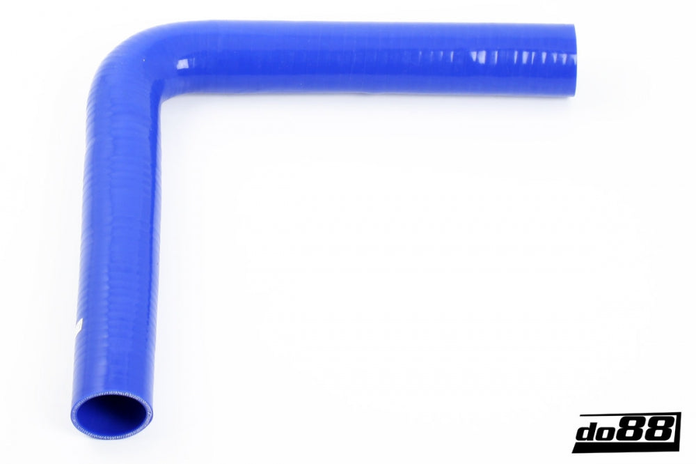 DO88 BLB90G51 Silicone Hose Blue 90 degree long leg 2'' (51mm)