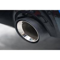 Cobra Exhaust BMW M135i xDrive (F40) OEM Style M Performance Tips - Carbon Fibre Larger 4" Slip-on Replacement Tailpipes |